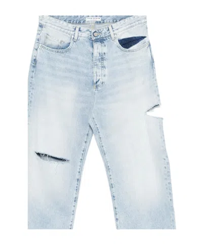 Icon Denim Scott Distressed Jeans In White