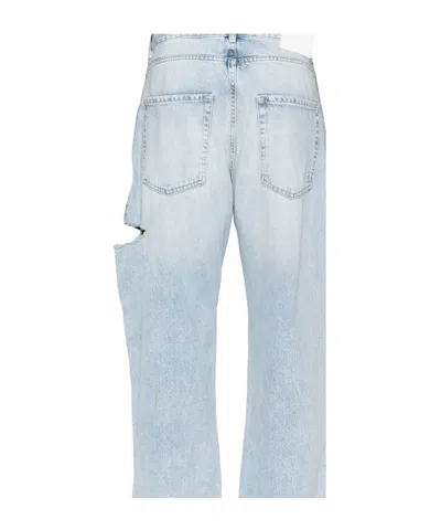 Icon Denim Scott Distressed Jeans In White