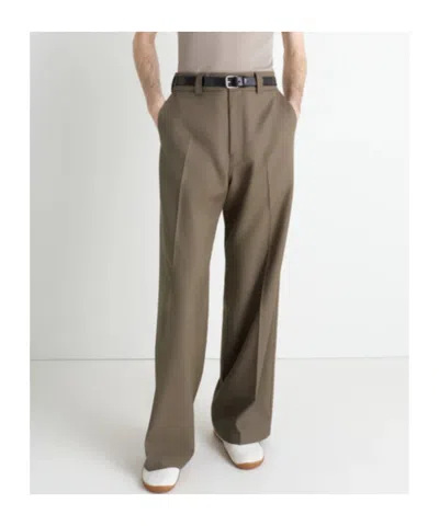 Lemaire Pleated Trousers In Gray