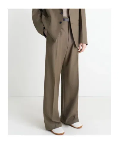 Lemaire Pleated Trousers In Gray