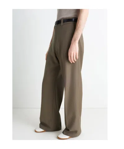 Lemaire Pleated Trousers In Gray