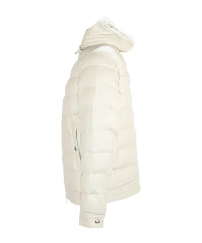 Eleventy Welt-pockets Padded Jacket In White
