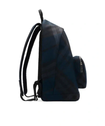 Burberry Grid Check-pattern Backpack In Multi