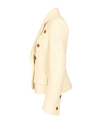 Vivienne Westwood Georgia Jacket Jackets White In Neutral