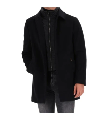Moorer "monferrato-le" Coat In Black