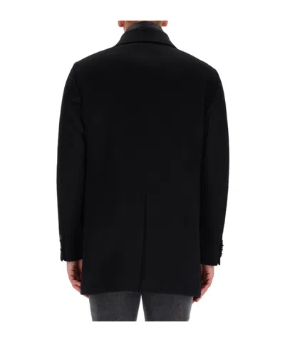 Moorer "monferrato-le" Coat In Black
