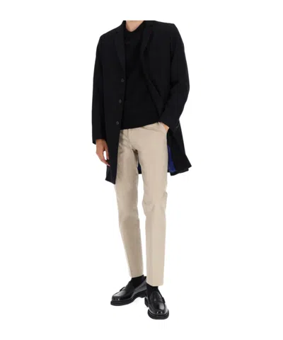 Ps By Paul Smith Ps Paul Smith Wool Coat In Black