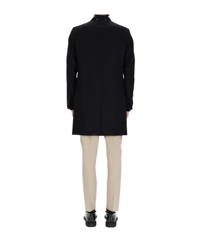Ps By Paul Smith Ps Paul Smith Wool Coat In Black