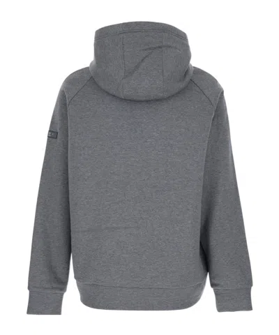 Tatras Baccaro Grey Sweatshirt With Hood And Logo Patch On The Sleeve In Cotton Man In Gray