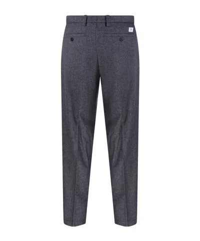 Department Five Pleated Trousers In Blue
