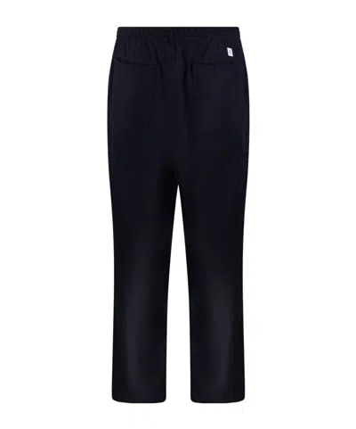 Department Five Elastic-waist Trousers In Black