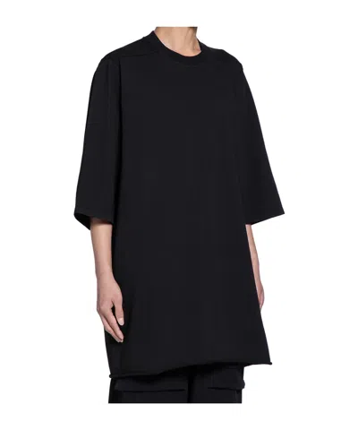 Rick Owens Drkshdw Short-sleeved T-shirt In Black