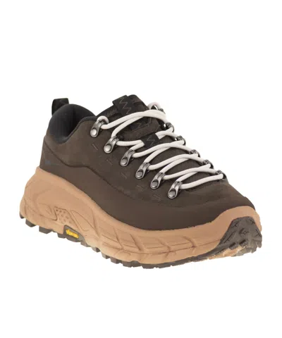 Hoka One One Tor Summit Lace-up Sneakers In Brown