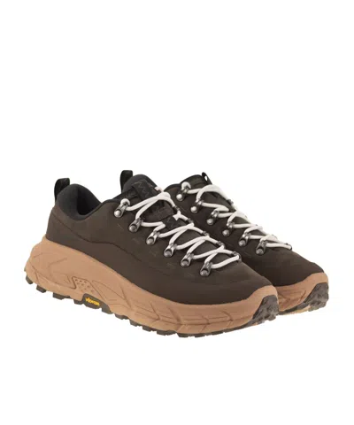 Hoka One One Tor Summit Lace-up Sneakers In Brown