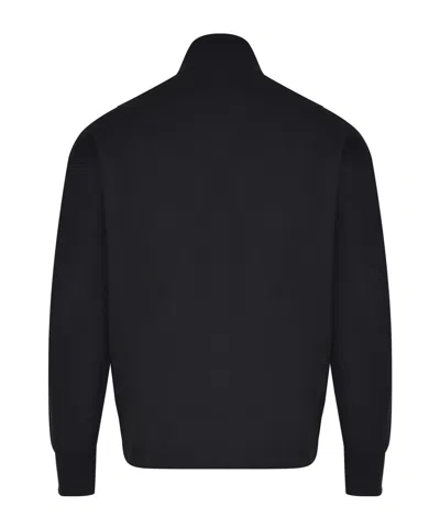 Msgm Sweatshirt With Micro Logo In Black