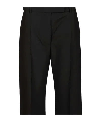 Tom Ford Fresco Lana Straight Fluid Pants Trousers Black In Black