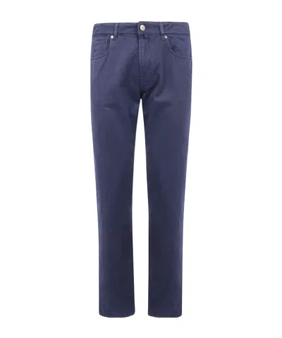Incotex Five-pocket Trousers In Blue