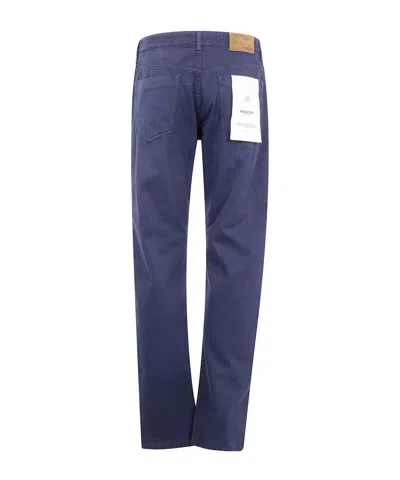 Incotex Five-pocket Trousers In Blue