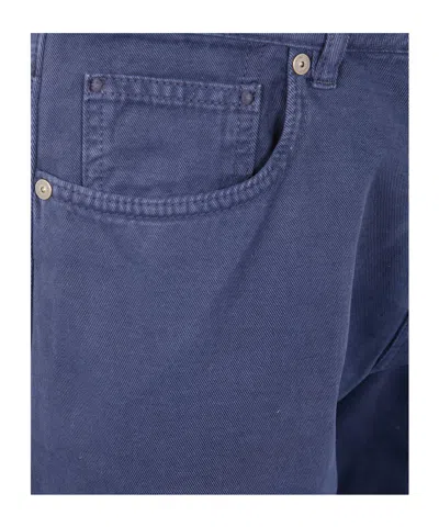 Incotex Five-pocket Trousers In Blue