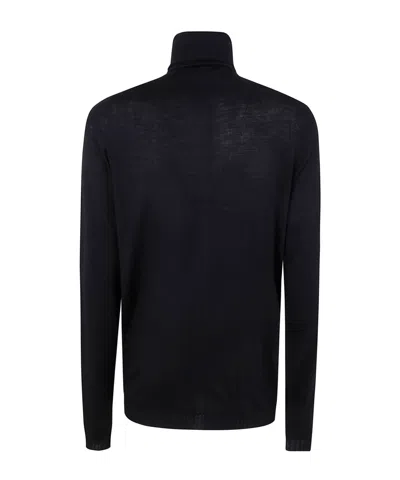 Md75 Turtle Neck Merinos Sweater Clothing In Black