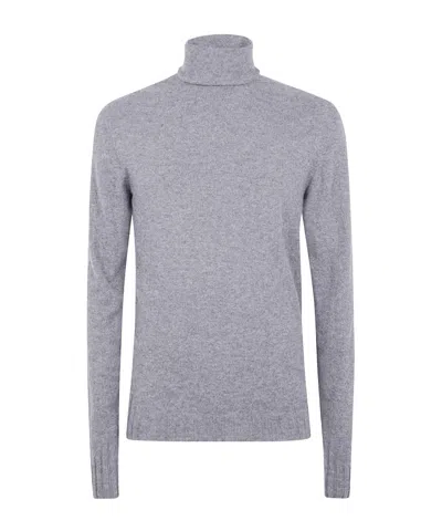 Md75 Cashmere Turtle Neck Sweater Clothing In Gray