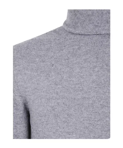 Md75 Cashmere Turtle Neck Sweater Clothing In Gray