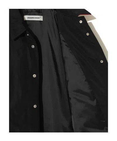 Undercover Press-stud Fastening Jacket In Black
