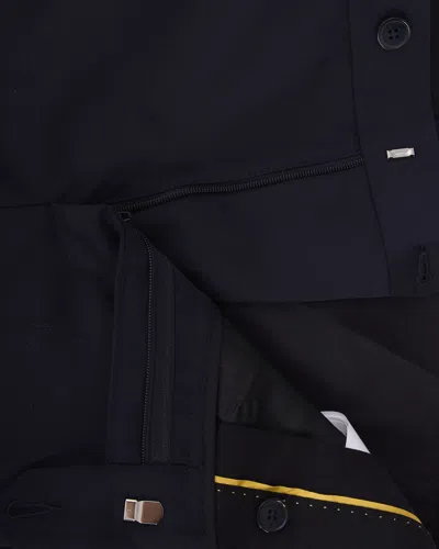 Manuel Ritz Notched-lapel Single-breasted Suit In Blue