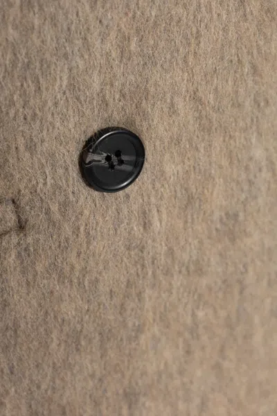 Samsoe & Samsoe Sajilla Double-breasted Coat In Neutral