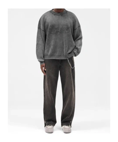 Represent Zip-detail Jeans In Gray