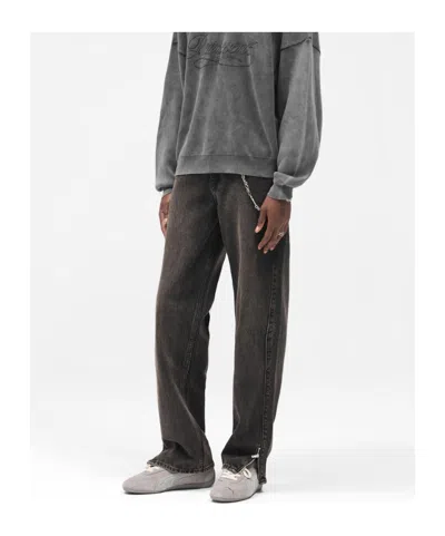 Represent Zip-detail Jeans In Gray