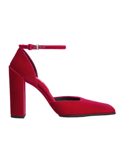 Alaïa Square-toed High Heels In Red