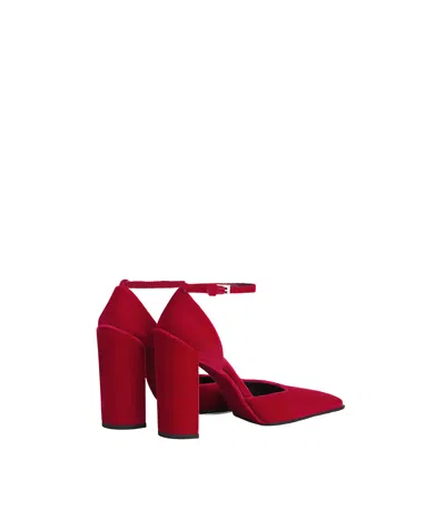 Alaïa Square-toed High Heels In Red