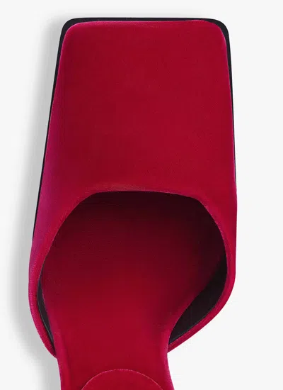 Alaïa Square-toed High Heels In Red