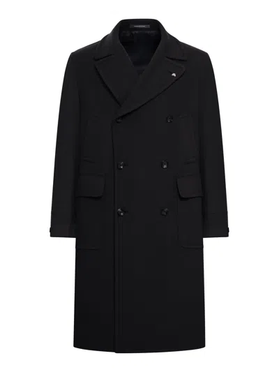 Tagliatore Sherry Wool Coat In Black