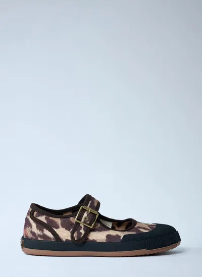 Vivienne Westwood Adjustable-strap Ballet Flat In Multi