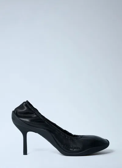 Balenciaga Shibuya 80 Pumps In Shiny Soft Leather Shoes In Black