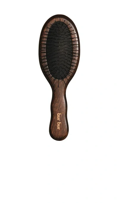 Bur Bur The Mini Mermaid Brush Wet Detangling Brush In Black