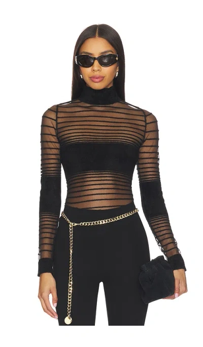 Retroféte Katrine Top In Black