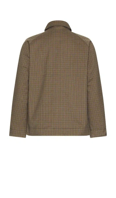 Barbour Check Short Lorden Showerproof Jacket In Multi