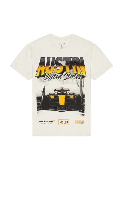 Mclaren Formula 1 Raceway Series Austin Oversized Tee In White
