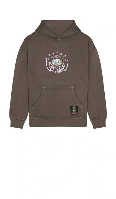 Critical Slide Madness Hoodie In Brown