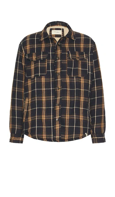 Critical Slide Ranger Check Jacket In Blue