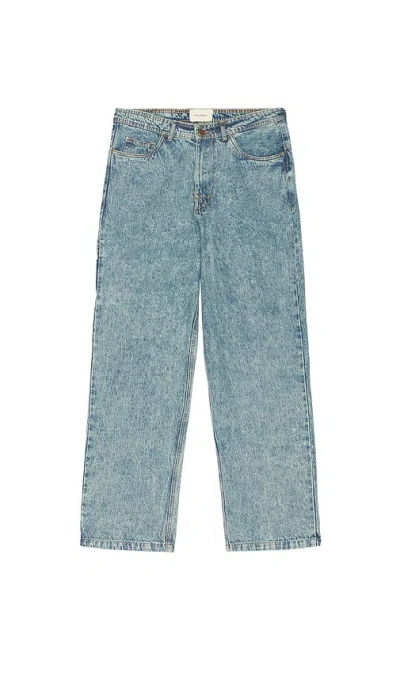 Critical Slide Peaty 5 Pocket Pant In Blue