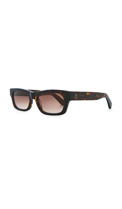 Heaven Mayhem Sloane Sunglasses In Brown