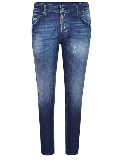 Dsquared2 "cool Girl" Jeans In Blue