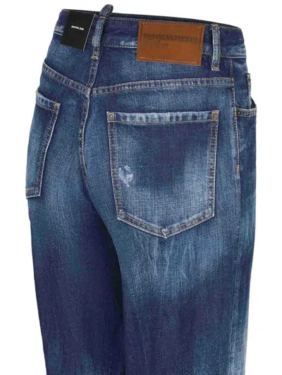 Dsquared2 "boston" Jeans In Blue
