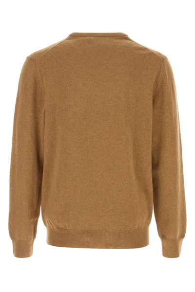 Polo Ralph Lauren Ralph Lauren Luxurious 100% Wool Sweater In Brown