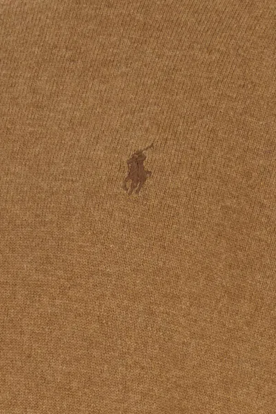 Polo Ralph Lauren Ralph Lauren Luxurious 100% Wool Sweater In Brown