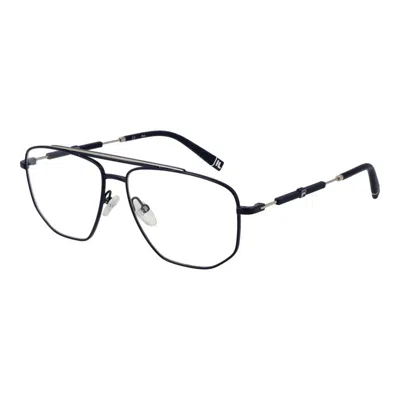 Fila Blue Men Glasses Frame In Black